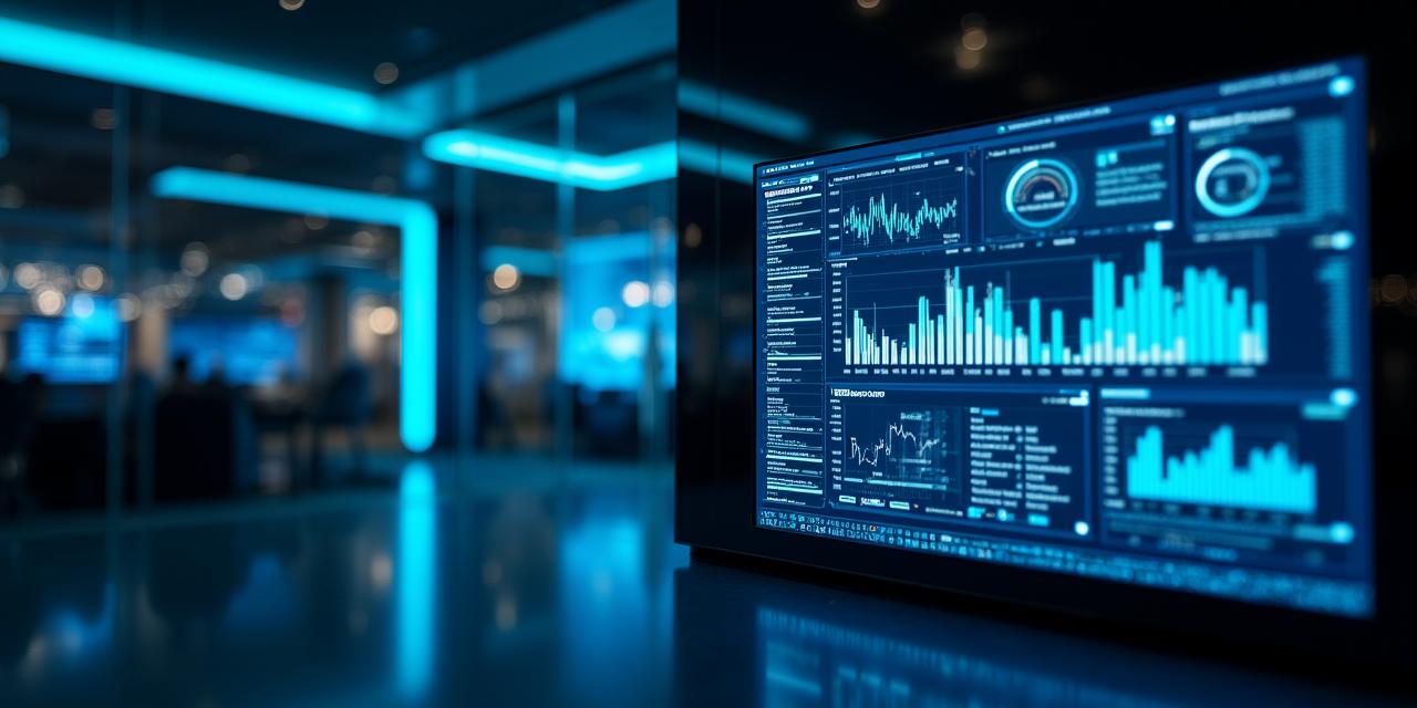 Dashboard de IA moderno con visualizaciones de datos fluidas